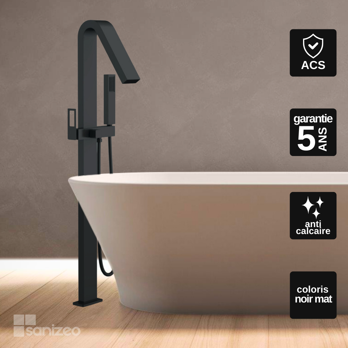 Bain Autoportant Bora - Ossöm Salle De Bain Et Cuisine