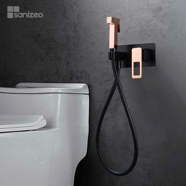 Duxxa Kit d'accessoires salle de bain - 6 Pièces - Noir pour