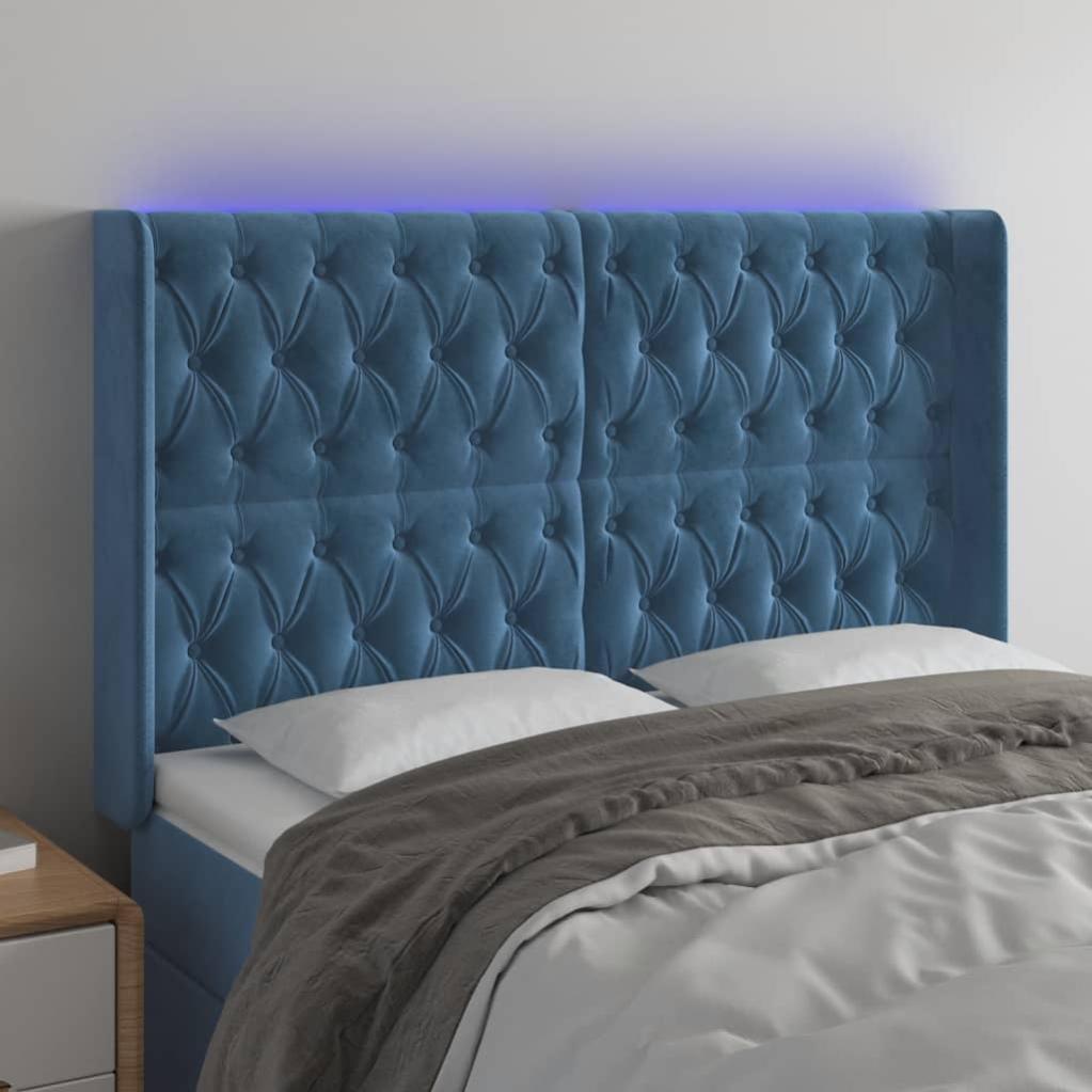 Maison Exclusive - Testiera con Contenitore a LED Rovere Marrone 200x16