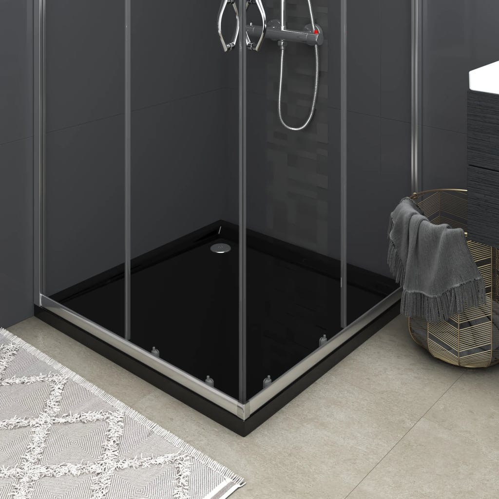 vidaXL Plato de ducha rectangular ABS 80x120 cm