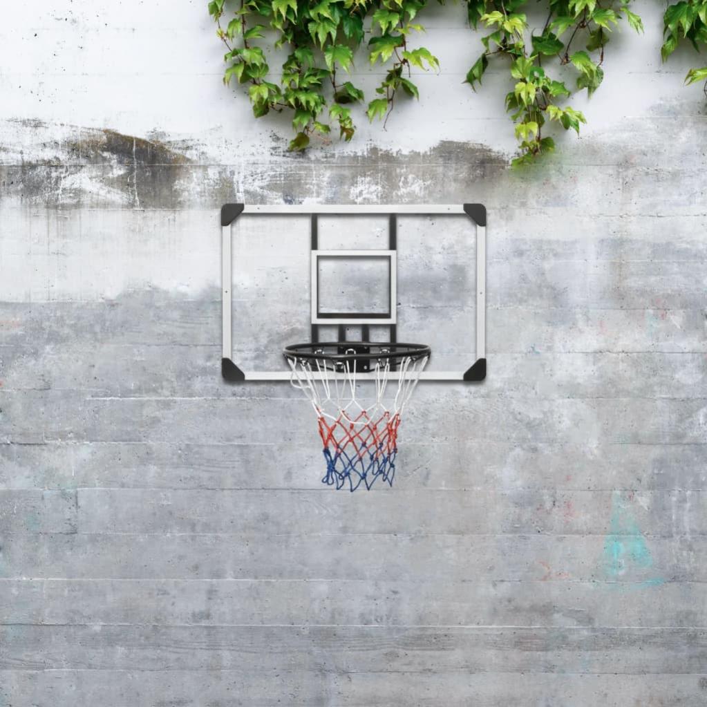 Panneau de basket mural 110 x 75 cm - Panier basketball à fixer