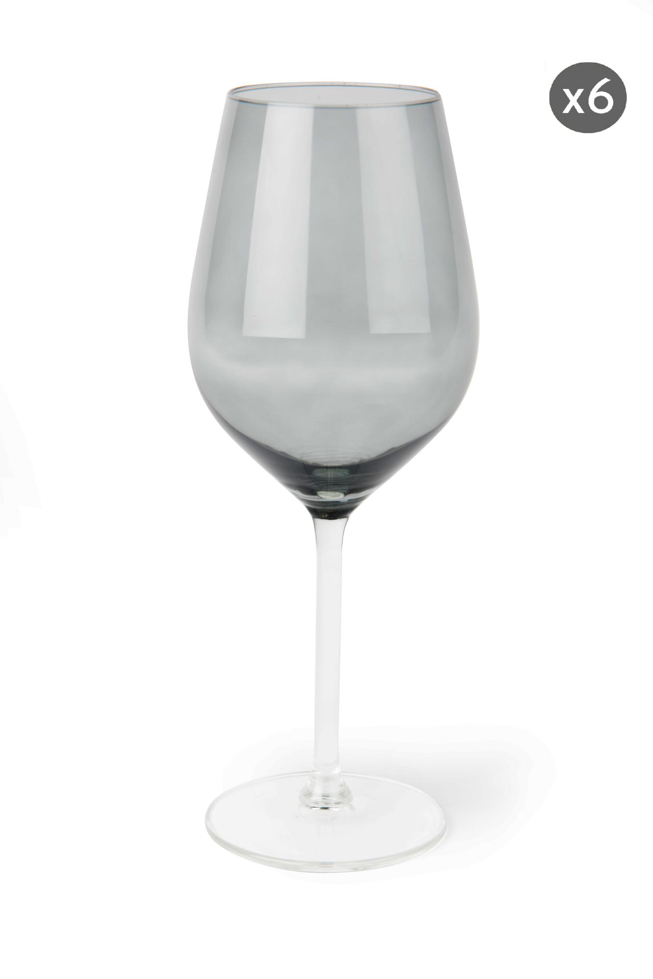 VILLA DESTE CASTLE Set 6 Calici In Vetro 280 Ml Colore Multicolor - Foto 13