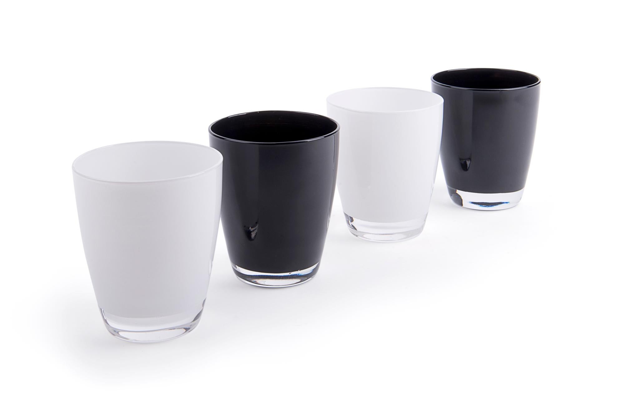 Set 3 Bicchieri In Vetro Pressato Excelsa Chicken – Multicolore, 22 Cl, Lavabili In Lavastoviglie