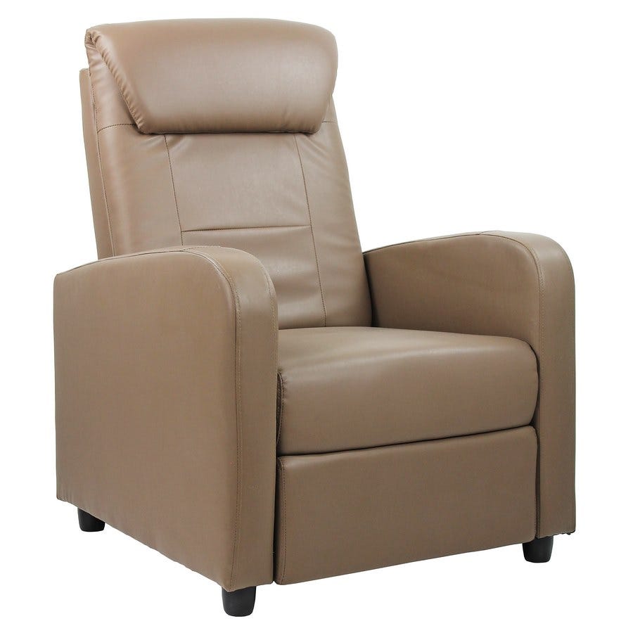 HOMCOM sillón reclinable de salón sillón relax reclinable manual