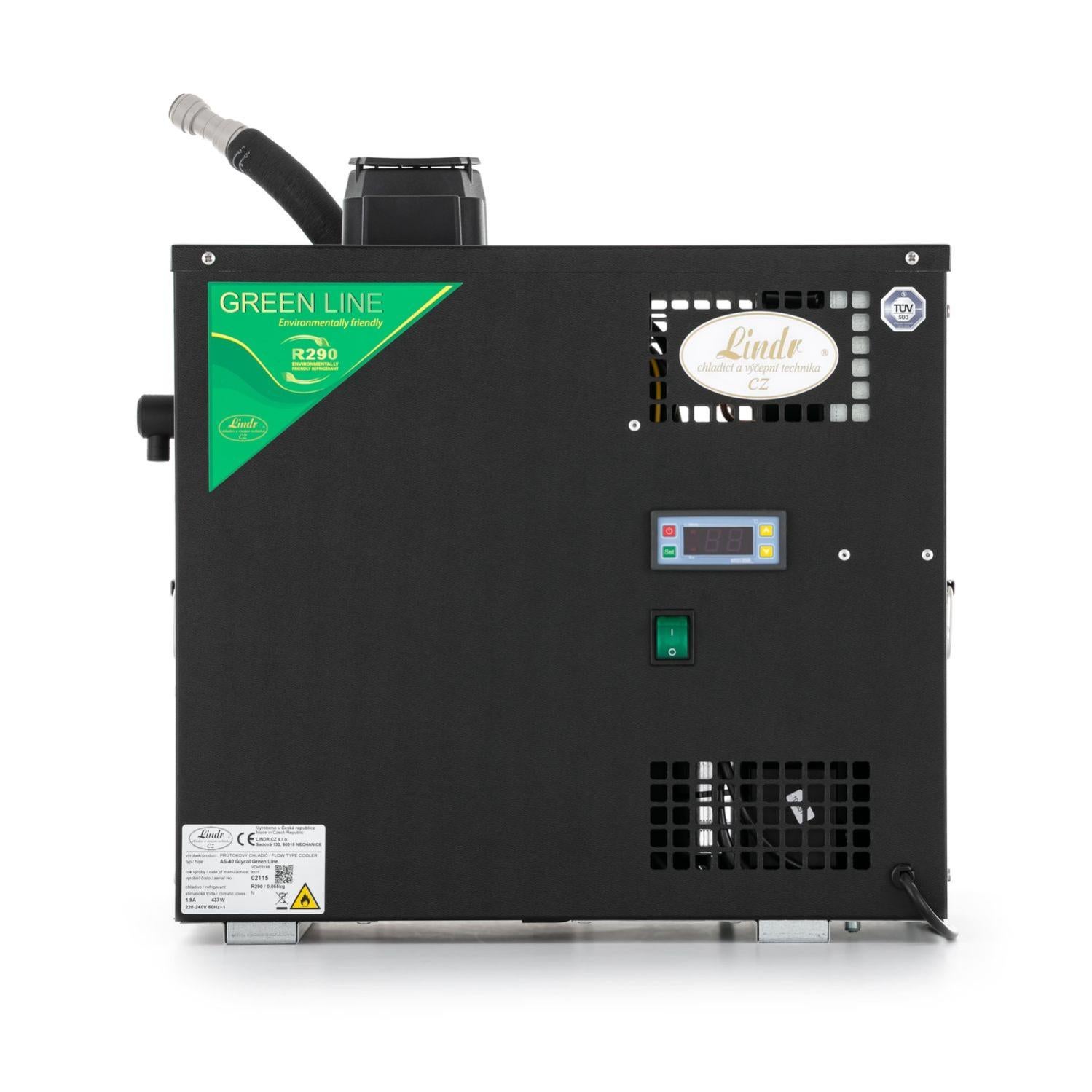 Tireuse a biere, machine a biere Lindr AS 40, glycol, wet chiller