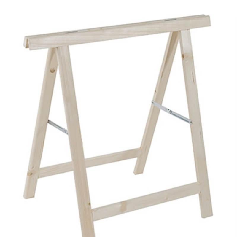 EFCO Mini Cavalletto Da Tavolo In Legno Grezzo - Altezza 16 Cm - Per Esporre Foto, Quadri, Piatti, Oggetti - 2