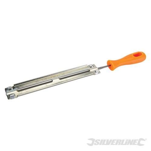 Confezione 3 Lime Rotonde Per Motosega MITOX 3814 - Lunghezza 35,6 Cm, Per Affilatura Catena