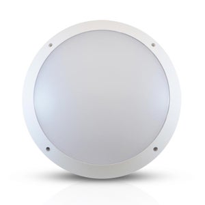 Plafonnier LED Beno 18W 1400lm blanc Ø 22 cm IP54 avec détecteur de  mouvement - HORNBACH