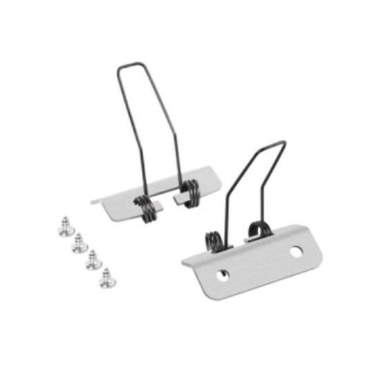 Lot De 2 Fenêtres De Hangar En Aluminium Blanc, 14x21 Pouces, Montage Encastré Avec Verre Trempé