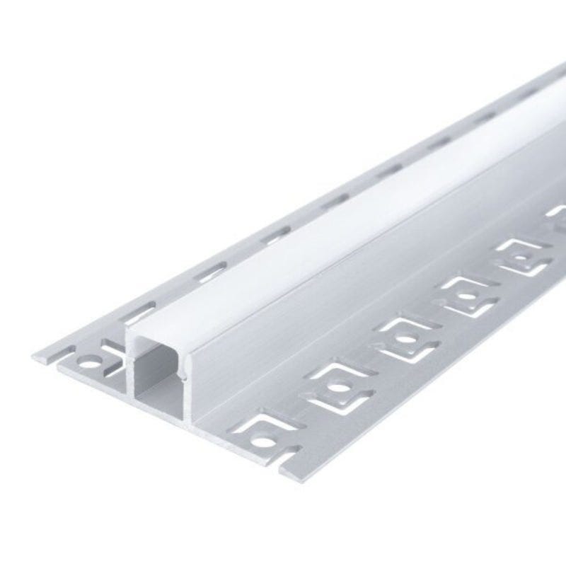 Profilé aluminium pour ruban LED encastrable 1m, 2m ou 3m - ®