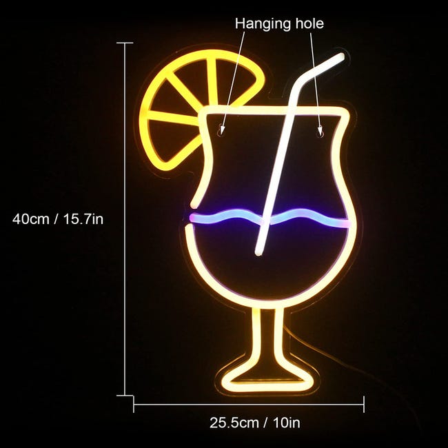 Verre lumineux LED - Club Soda - Goodie objet publicitaire