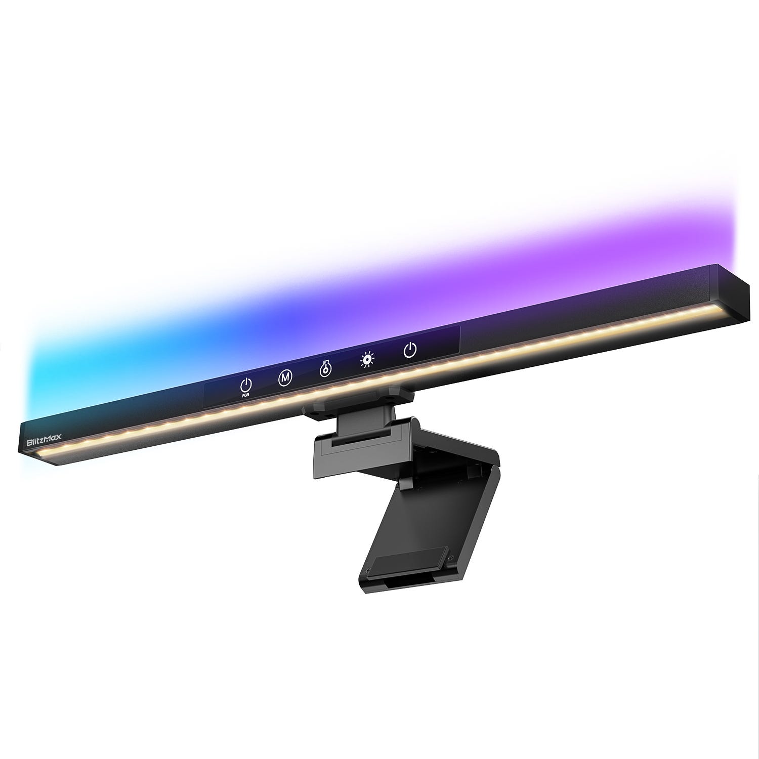 Barre lumineuse RGB de Moniteur D'ordinateur, Lampe de Bureau USB Ecran  Tactile, Températures de Couleur Réglage