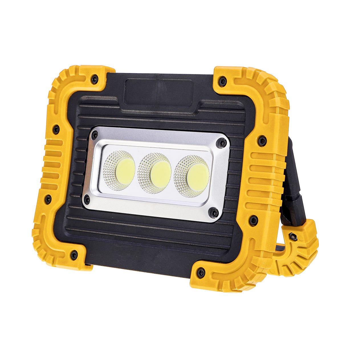 Elmark Work - lampe de travail rechargeable - 10W LED incl. - IP44 - jaune