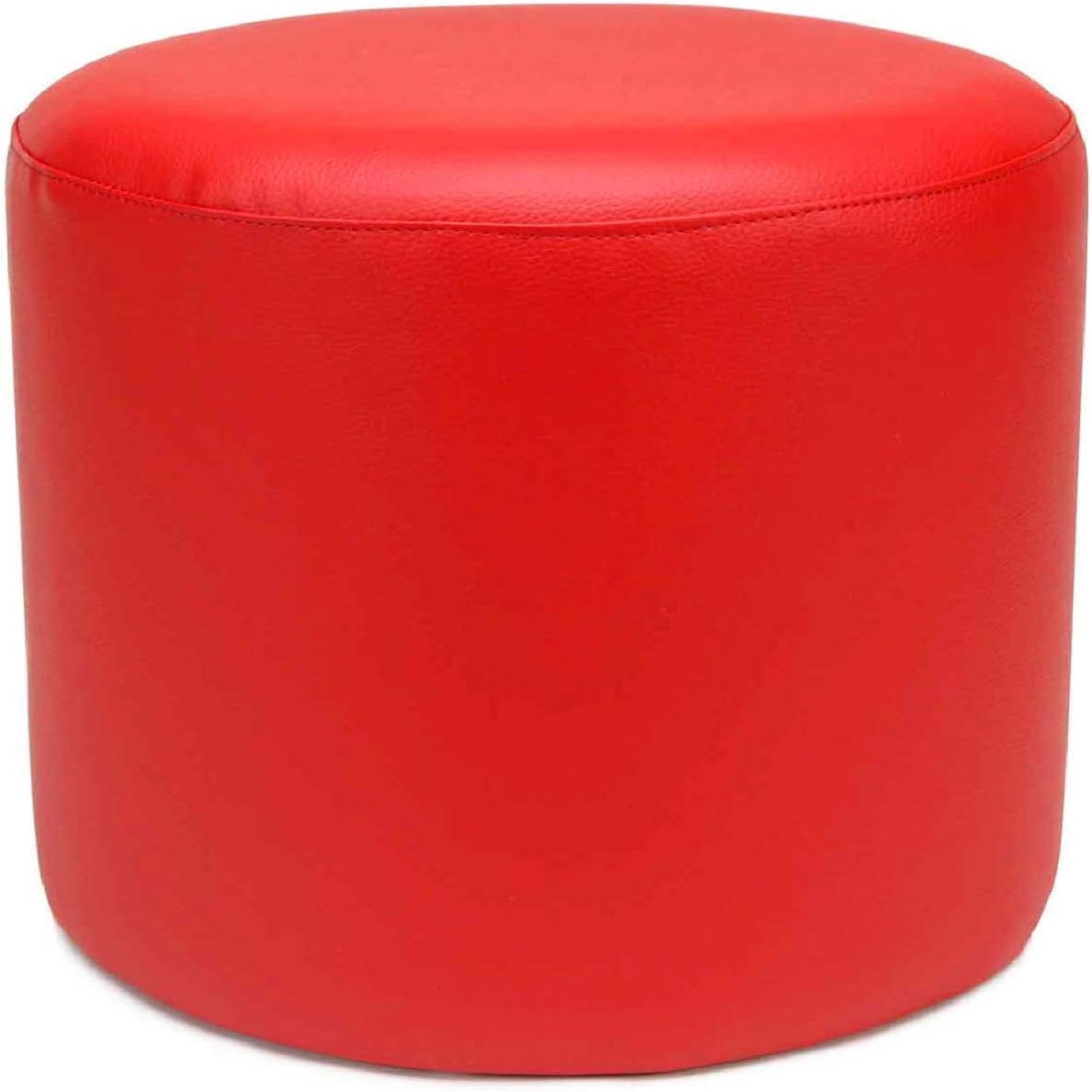 THE SECRET HOME - Puff Rojo con Relleno Incluido - Asiento Forma Pera  Tamaño L Polipiel - Sillón Cómodo Moldeable para Salón, Terraza o  Habitación
