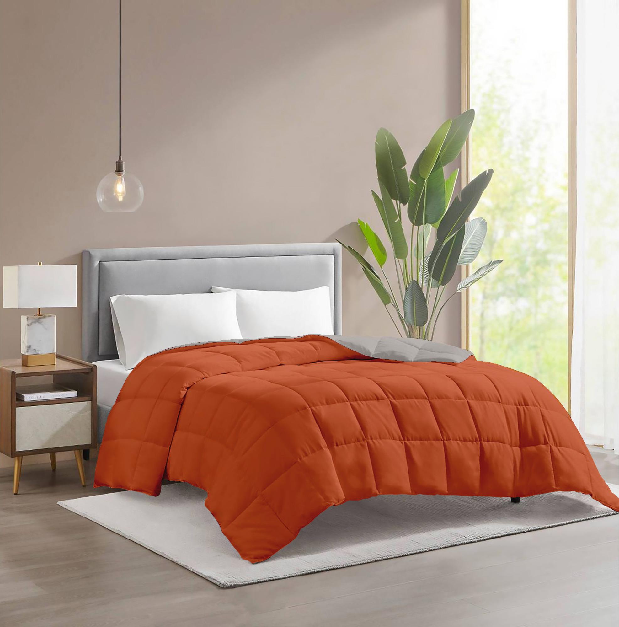 Piumino invernale caldo piumone 3 misure double face microfibra