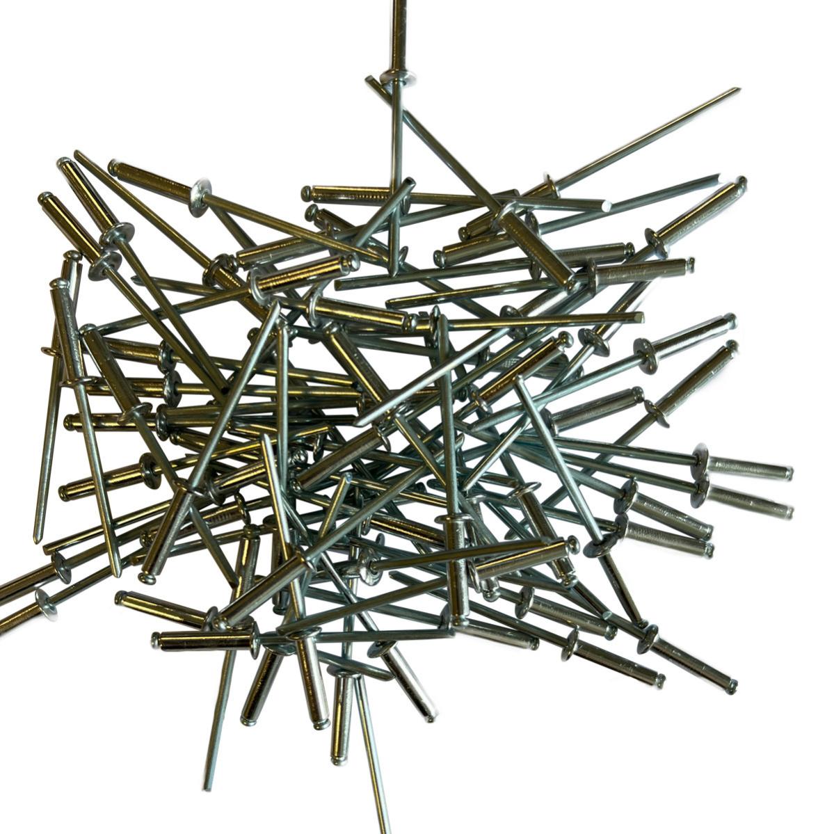 SACHET DE 500 RIVETS ALUMINIUM STANDARDS DE 3.2 X 14 Leroy Merlin