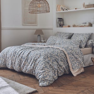 Housse De Couette 220x240 + 2 Taies Smarty Coton Percale 78 Fils à Prix  Carrefour