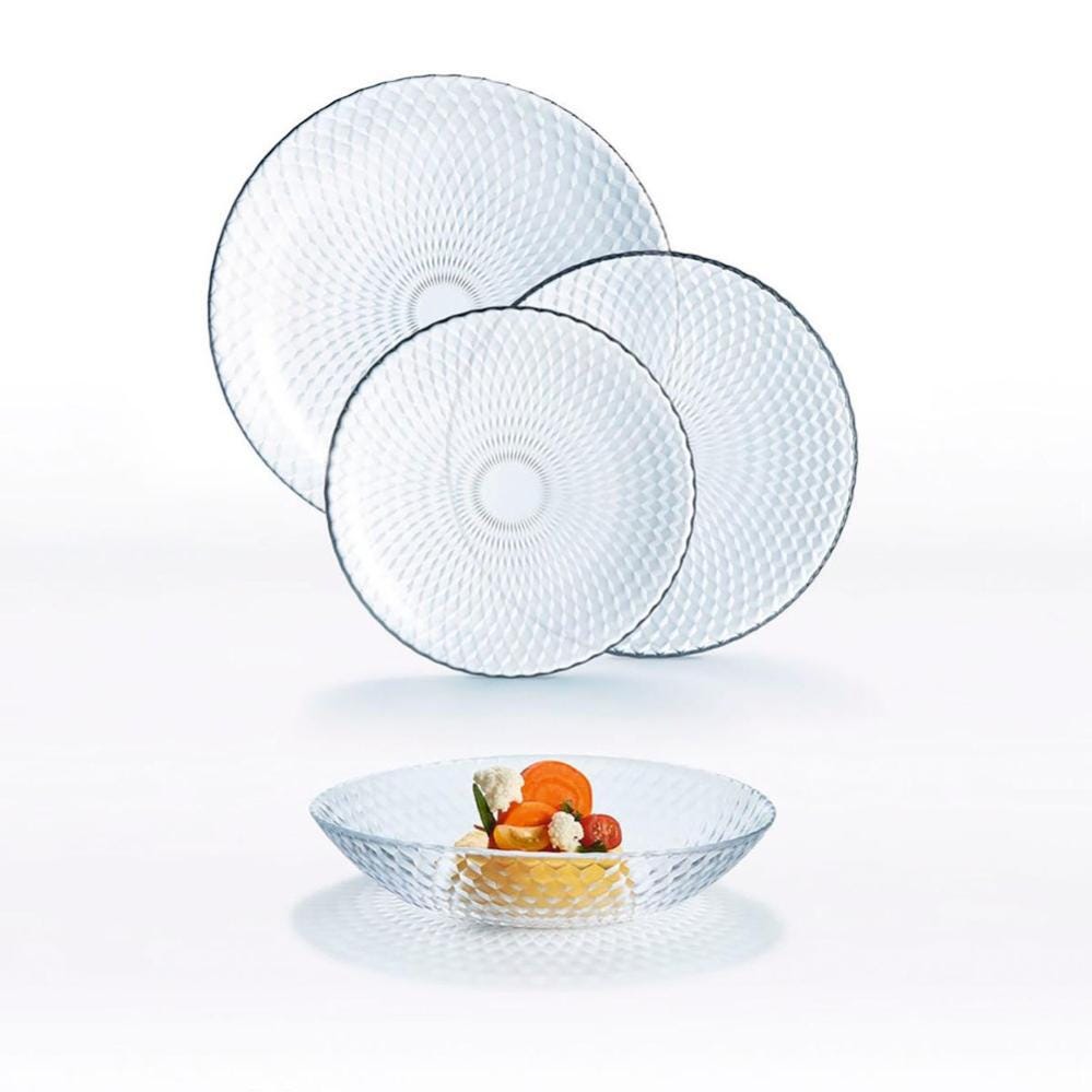 Vajilla transparente best sale