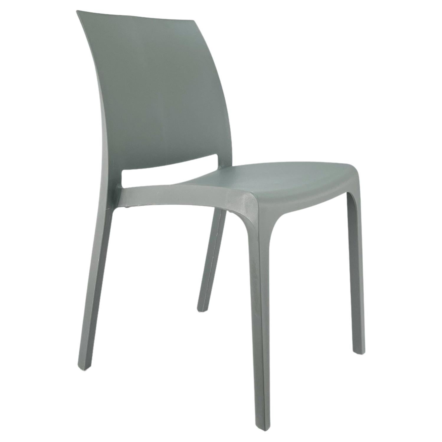 Set 6 Sedie Volga In Polipropilene - Design Moderno Impilabile Per Interni Ed Esterni | MADE IN ITALY, Colore Tortora - Foto 4