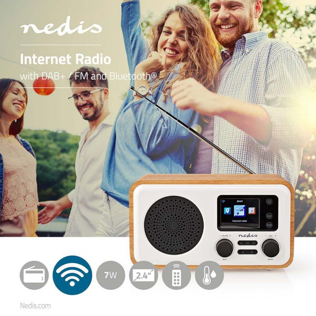 Radio Internet Bluetooth Wi-Fi FM, DAB+ Multifonction AirMusic, Usb