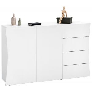 Mobile credenza buffet moderno soggiorno salotto camera letto ROVERE NODI 151  X 41 X 80 cm 026625F