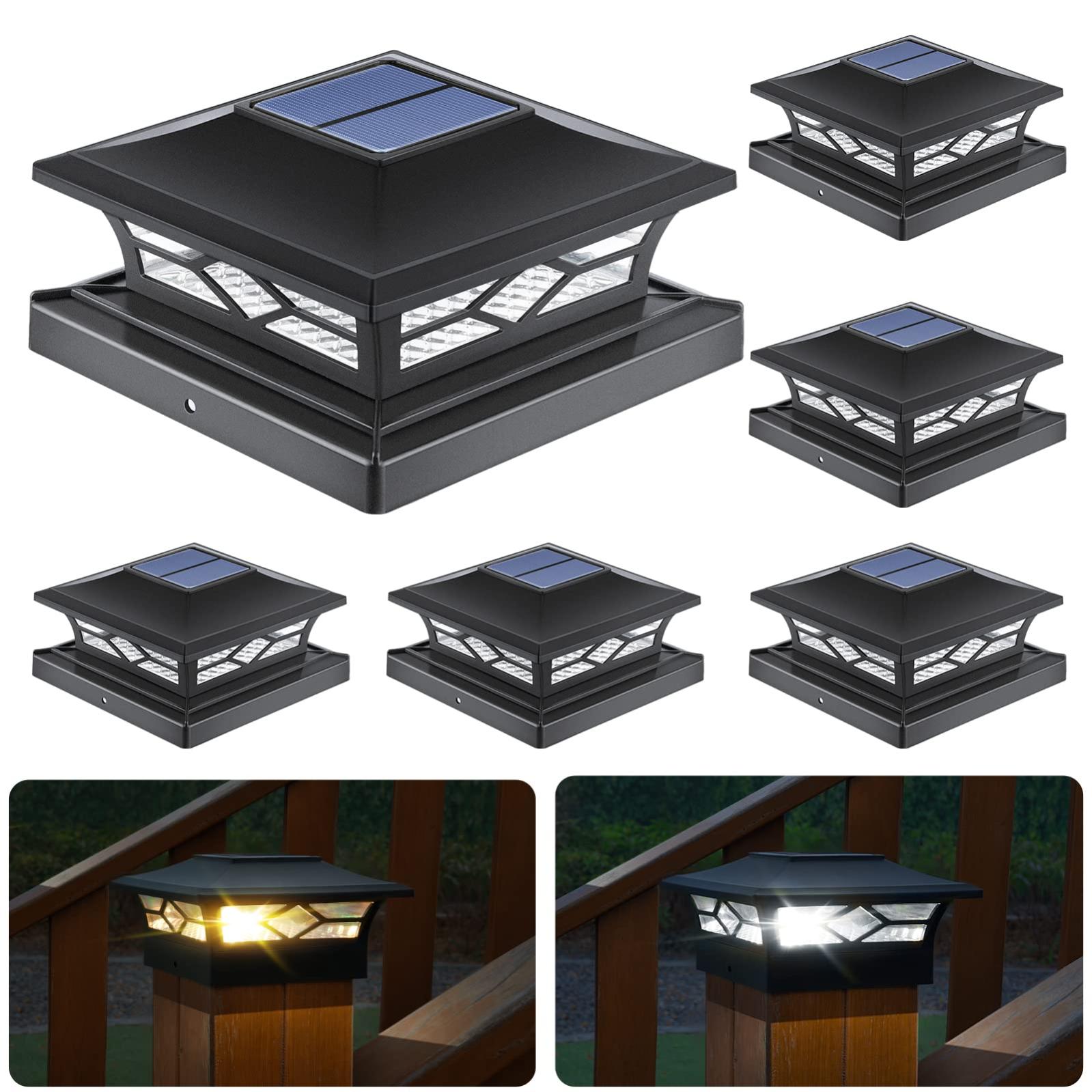 Confezione Da 4 Luci Solari Da Esterno, Luci Solari Per Gradini, Luci Solari A LED Impermeabili Luci Solari Da Giardino Per Scale Esterne Gradini Recinzioni Patii E Vialetti 88386824