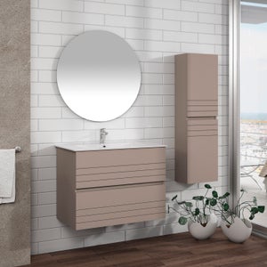 Conjunto con mueble de baño Nebari 90 cm estilo nórdico