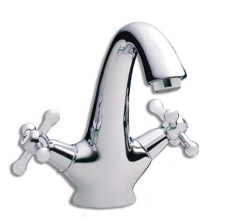 GRIFO BIMANDO LAVABO CROMO MODELO 6001 Leroy Merlin