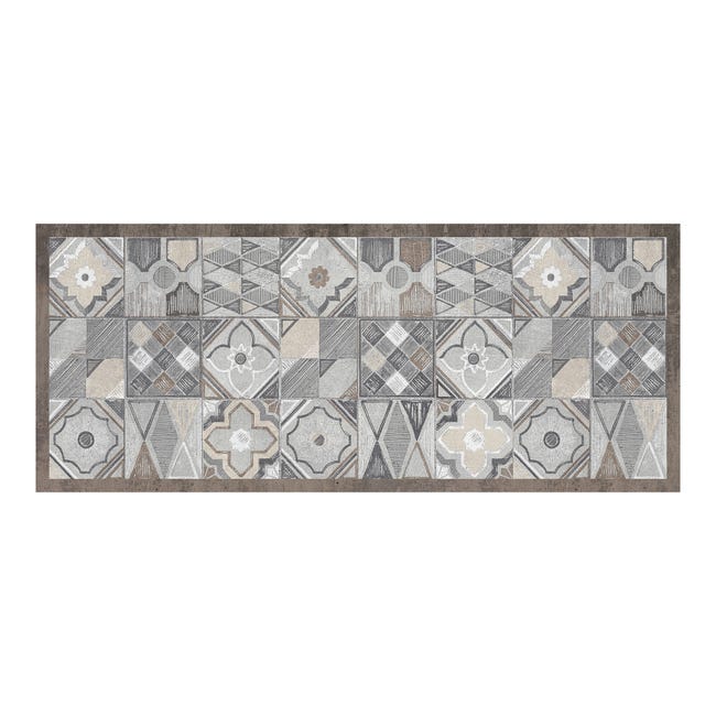 Tapetes de cocina de vinilo antideslizantes Azulejos Persas 60x300 cm