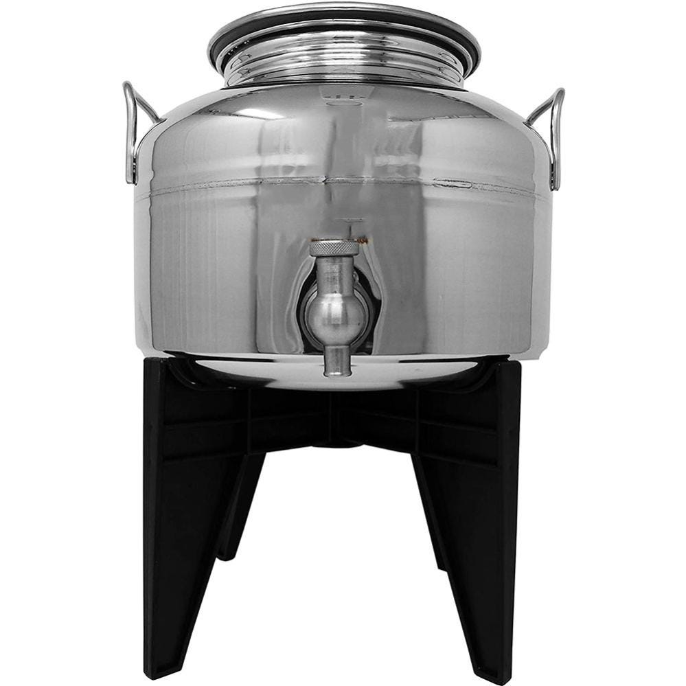 F-U Treppiede piedistallo per Contenitore Fusto Olio Acciaio bidone con o Senza Ruote (cm 32 Fino a 30 lt con Ruote F-U Treppiede piedistallo per Contenitore Fusto Olio Acciaio bidone con o Senza Ruote (cm 32 Fino a 30 lt con Ruote