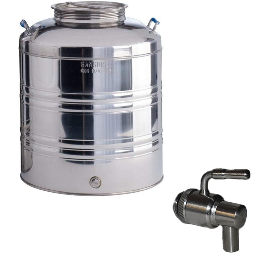 Contenitore Olio Acciaio 50 Litri Al Miglior Prezzo | Leroy Merlin - Foto 2