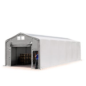 Tente de Stockage 4x6m Hangar avec fenêtres dans Le Toit, bâche