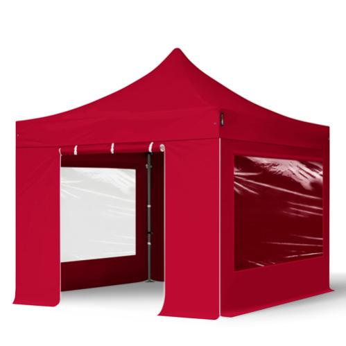 Gazebo Pieghevole 3x3m Con Pareti - Per Giardino, Spiaggia, Campeggio, Facile Montaggio