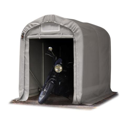 1,6x2,4 m, Tente garage, PVC 800, H. 1,7 m, gris, béton Leroy Merlin