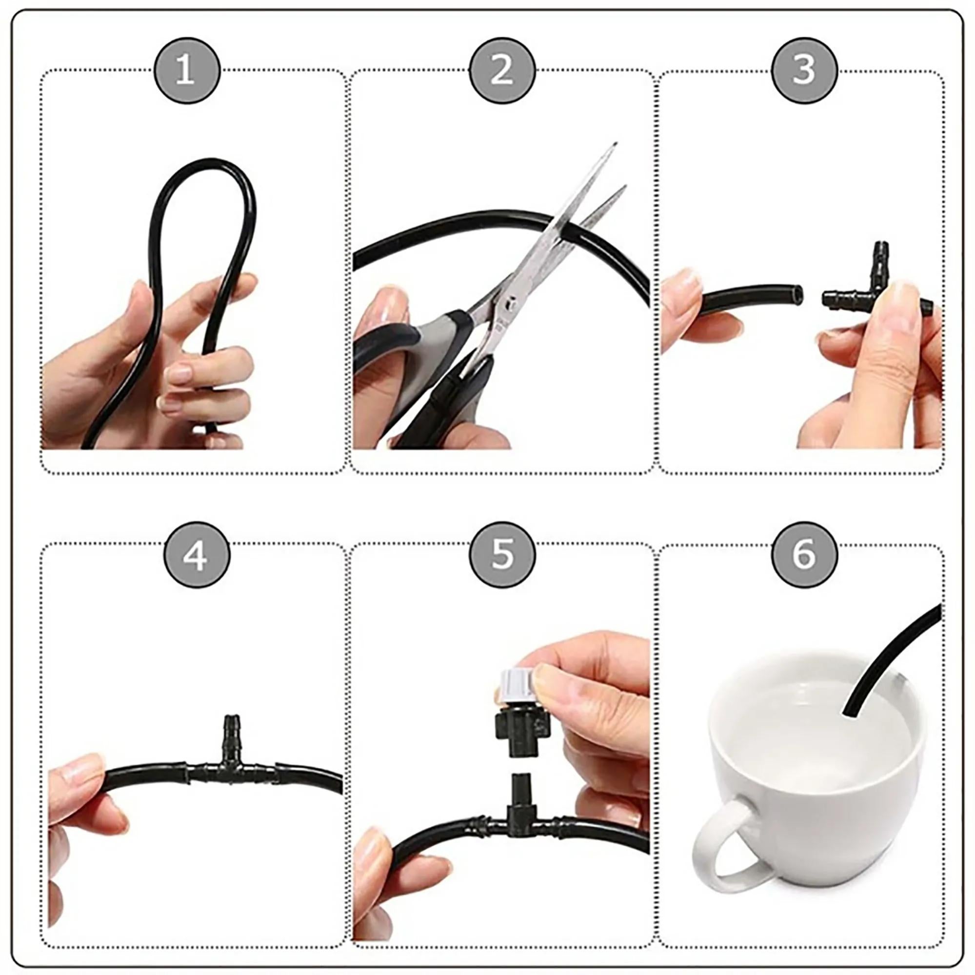 Sistema Nebulizzazione Per Terrari - Automático, Ugelli 360°, Telecomando App, Per Rettili E Piante