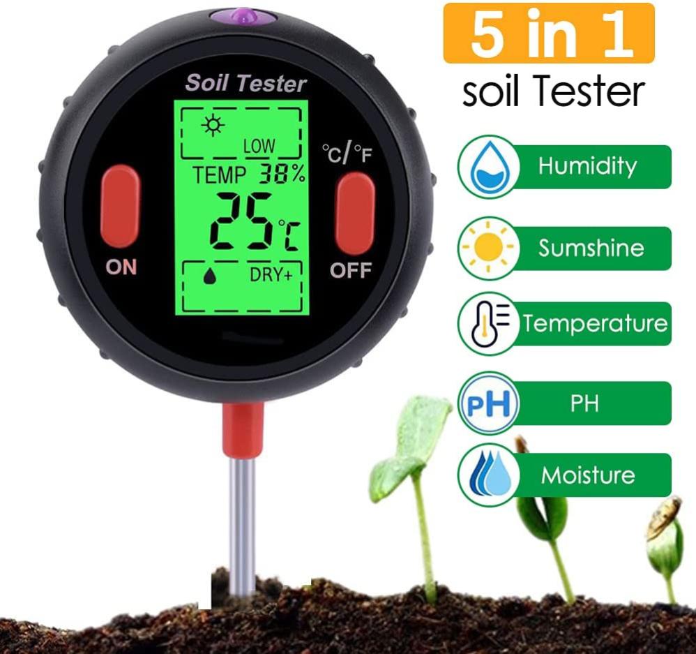 Détecteur de sol, hygromètre de sol, hygromètre de sol, jardin, ferme,  plante, extérieur, intérieur outils de