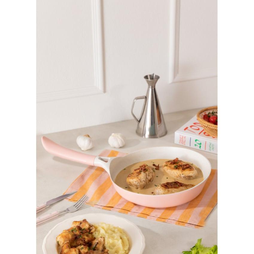 Padella FACKELMANN Highrise 28cm - Ceramica Antiaderente E Alluminio Riciclato