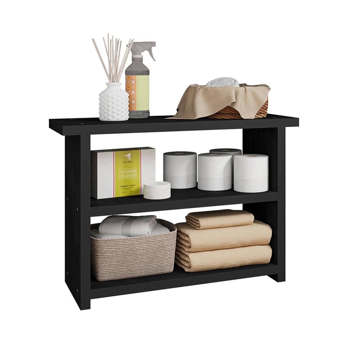 Mesa centro - venprodin - 48x68x26 negro