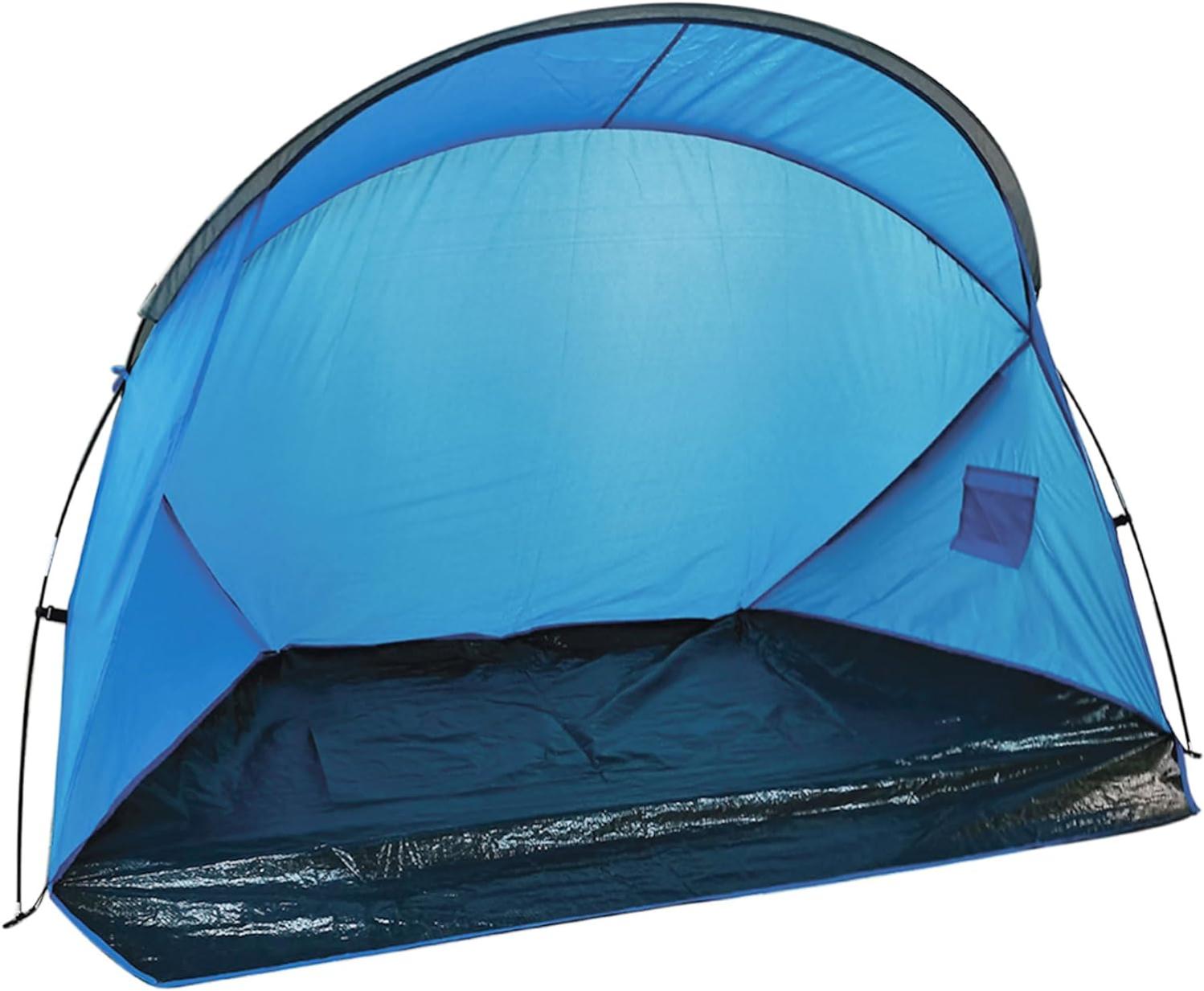 Grande Tente De Plage BESTIF 220x110 Cm – Protection UV, Coupe-vent, Imperméable, Pour 2 Adultes + Enfants