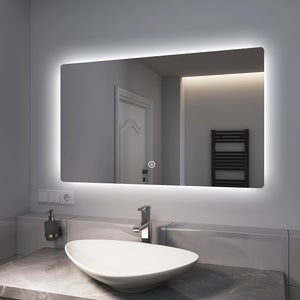 Miroir de salle de bain avec LED - Atlanta - Alasta