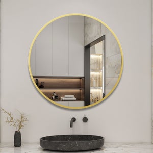 Miroir de salle de bain rectangulaire Dora avec rétroéclairage LED