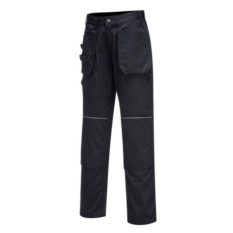 Pantalon De Travail Portwest H444 - Hi-Vis - Imperméable - Taille Élastique - Mixte