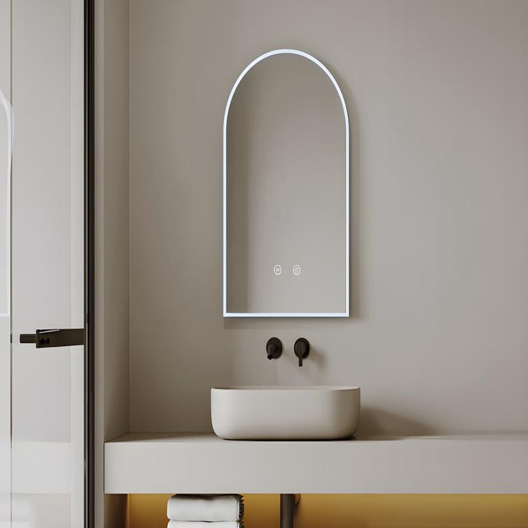 Miroir de salle de bains LAYA L60 x H60 cm - Oskab