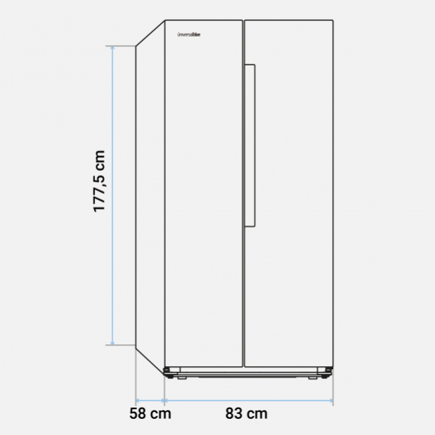 Ripiano In Vetro Per Frigorifero Americano KENWOOD KSBSB17 - Pezzo Originale 42,5x38 Cm (Usato)