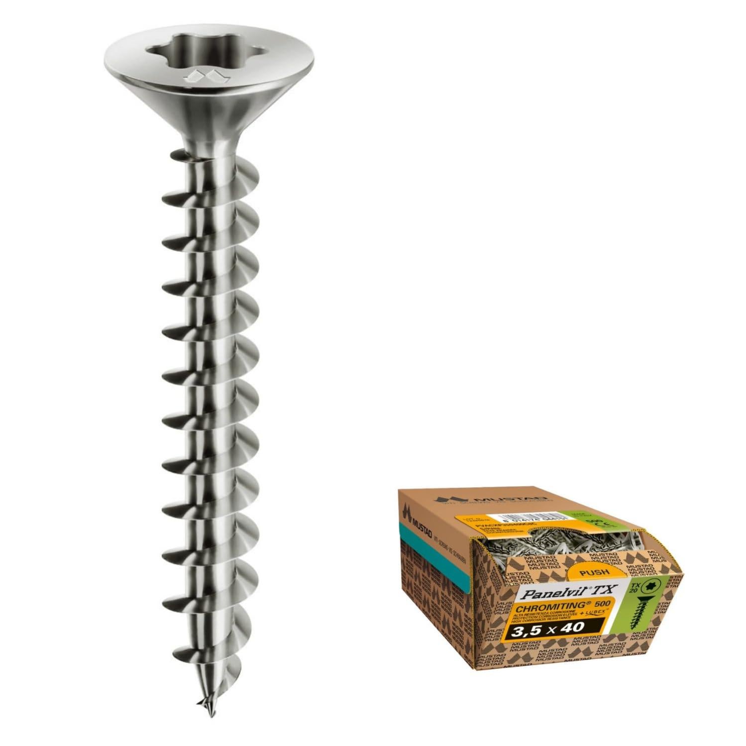Lot De 200 Vis à Bois Fischer Agglo 4,0x20 Mm - Galvanisées, Entièrement Filetées, Embout PZ2