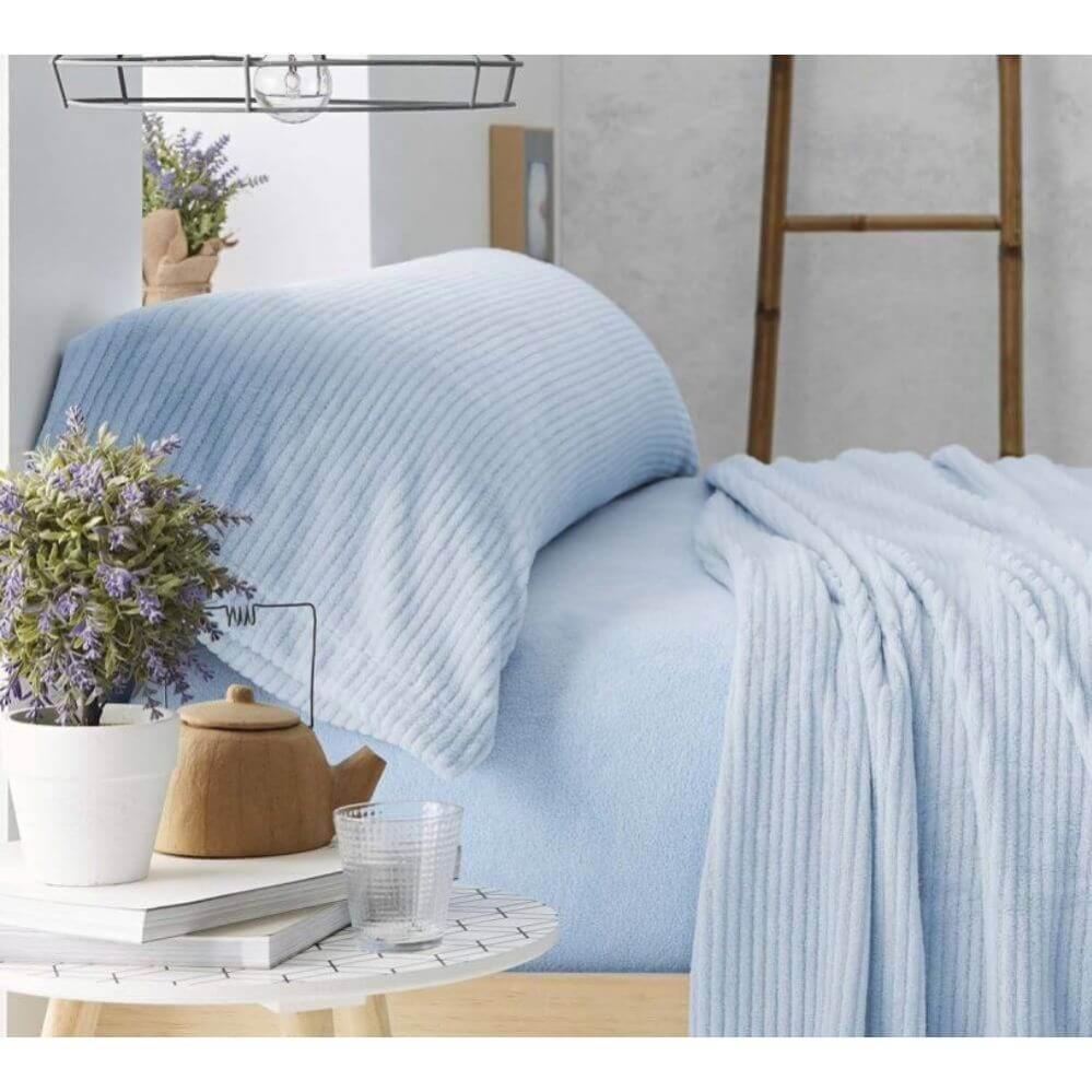 Burrito Blanco T1201 beddengoedset, grijs, mix T12, katoen, breedte 180 cm