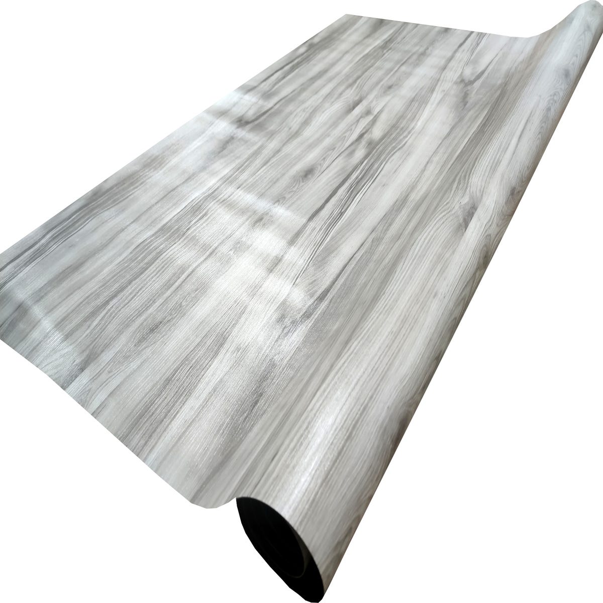 Pavimento PVC| 140X400CM| Composizione 50%PVC/50% Vinile| Linoleum|  Rivestimento PVC| Rotolo Vinile| Rovere Grigio