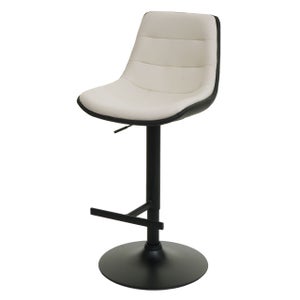 Tabouret de bar HWC-H10f - chaise de bar tabouret de comptoir tabouret  pivotant - hauteur réglable Industrial