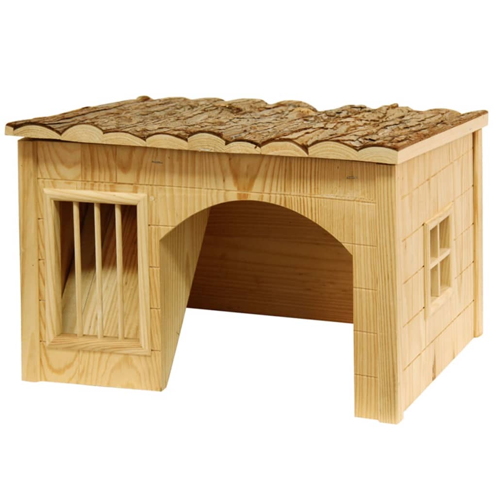 Legnaia Esterno Gardiun Wood Shed I 143x70x145cm Acciaio Zincato con  Tettoia Impermeabile, Telo Protettivo e Supporto Inferiore