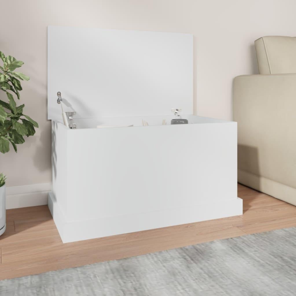 VidaXL Cesto Portaoggetti Con Coperchio – 40x35 Cm In Cotone Intrecciato, Pieghevole, Con Maniglie, Bianco E Nero - 2